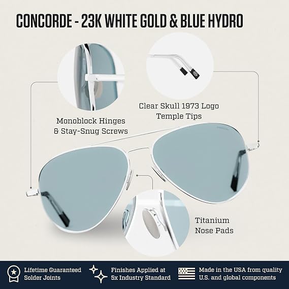 Sunglasses for Men and Women – Non-Polarized & Polarized Aviator Sunglasses Made to Last